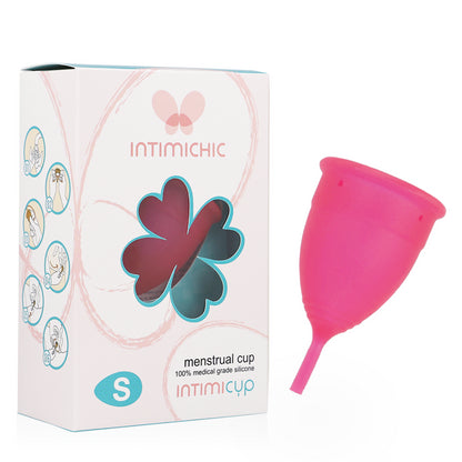 INTIMICHIC MENSTRUAL CUP MEDICAL GRADE SILICONE SIZE S