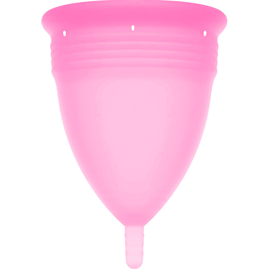 STERCUP FDA SILICONE MENSTRUAL CUP PINK SIZE L