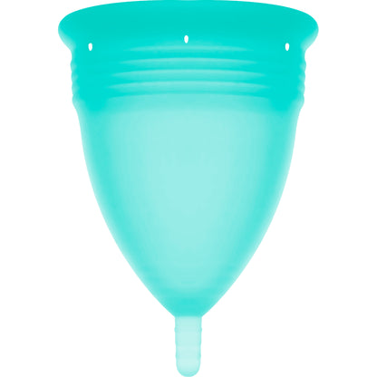 STERCUP FDA SILICONE MENSTRUAL CUP AQUAMARINE SIZE L