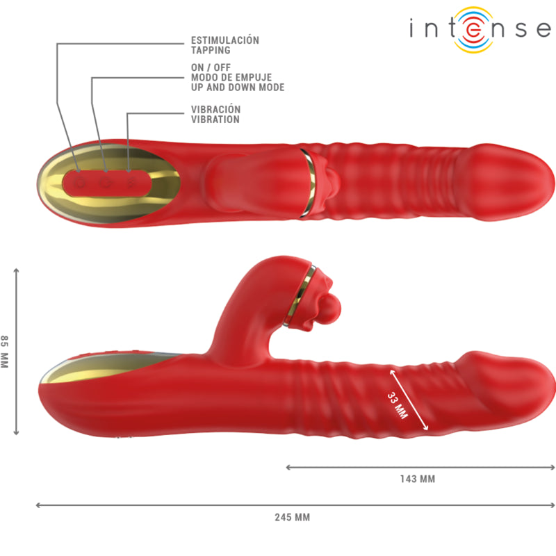 INTENSE THALIA VIBRATION THRUST TAPPING RED