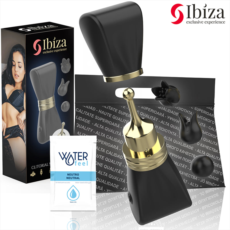 IBIZA CLIT STIMULATOR 3 HEADS BOW