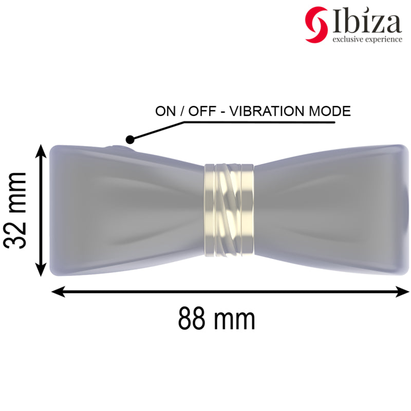 IBIZA CLIT STIMULATOR 3 HEADS BOW