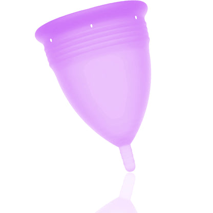 STERCUP FDA SILICONE MENSTRUAL CUP VIOLET SIZE L