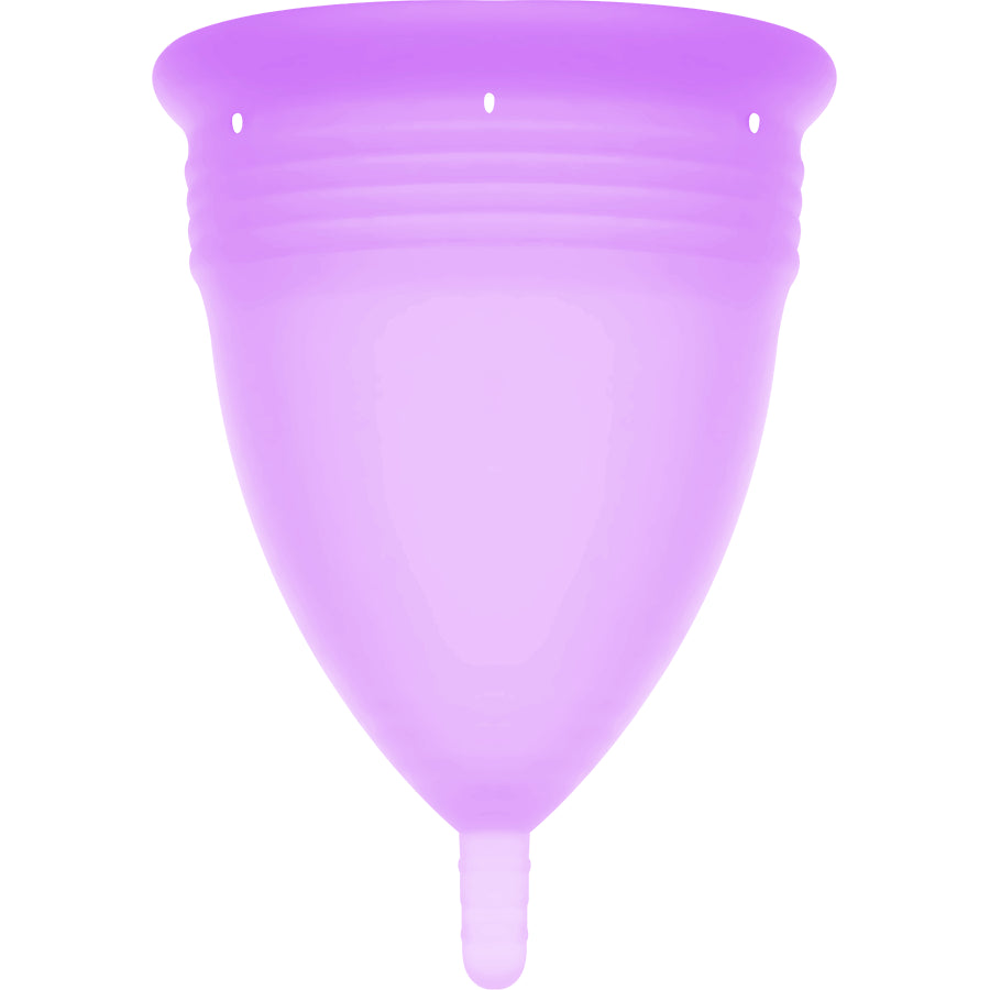 STERCUP FDA SILICONE MENSTRUAL CUP VIOLET SIZE L