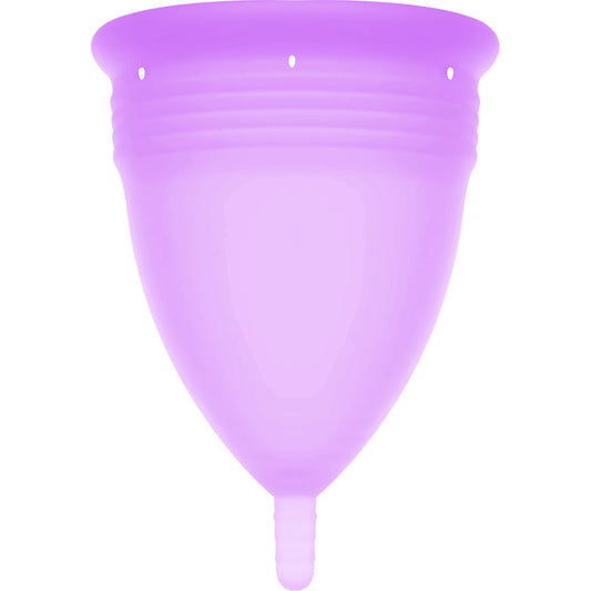 STERCUP FDA SILICONE MENSTRUAL CUP VIOLET SIZE L