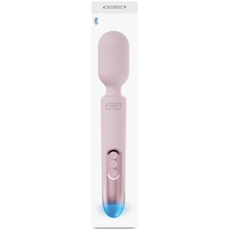 KIIROO PROWAND VIBRATOR WAND REMOTE CONTROL FREE APP PINK