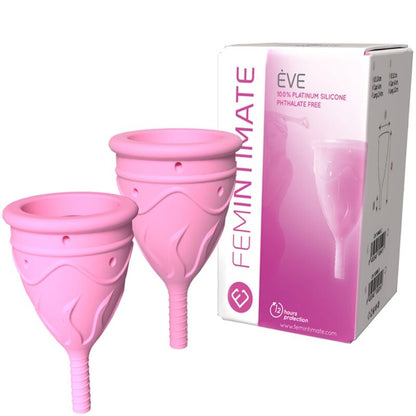 FEMINTIMATE EVE SILICONE MENSTRUAL CUP SIZE S