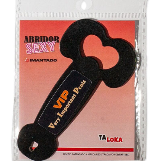 TALOKA MAGNETIC METAL OPENER VERY IMPORTANT PENIS BLACK