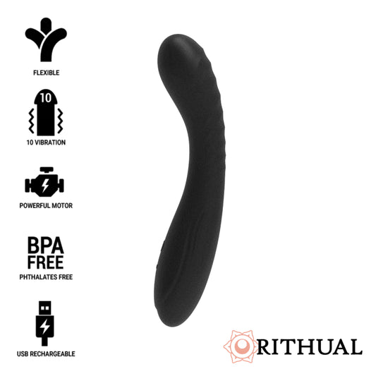 RITHUAL KRIYA STIMULAODR RECHARGEABLE G POINT BLACK