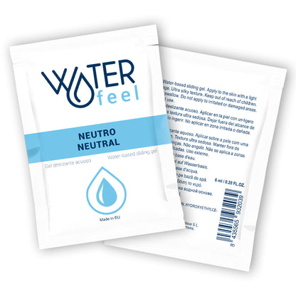 WATERFEEL NEUTRAL WATER BASED SLIDING GEL 6 ML