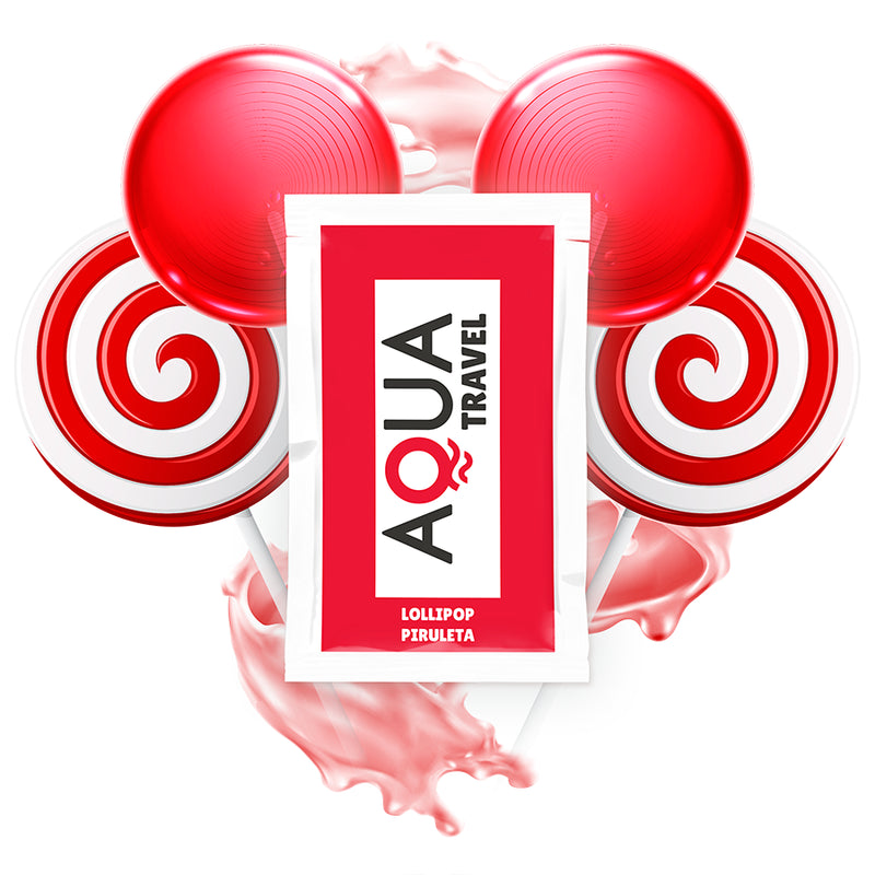 AQUA TRAVEL LOLLIPOP FLAVOUR WATERBASED LUBRICANT 6 ML