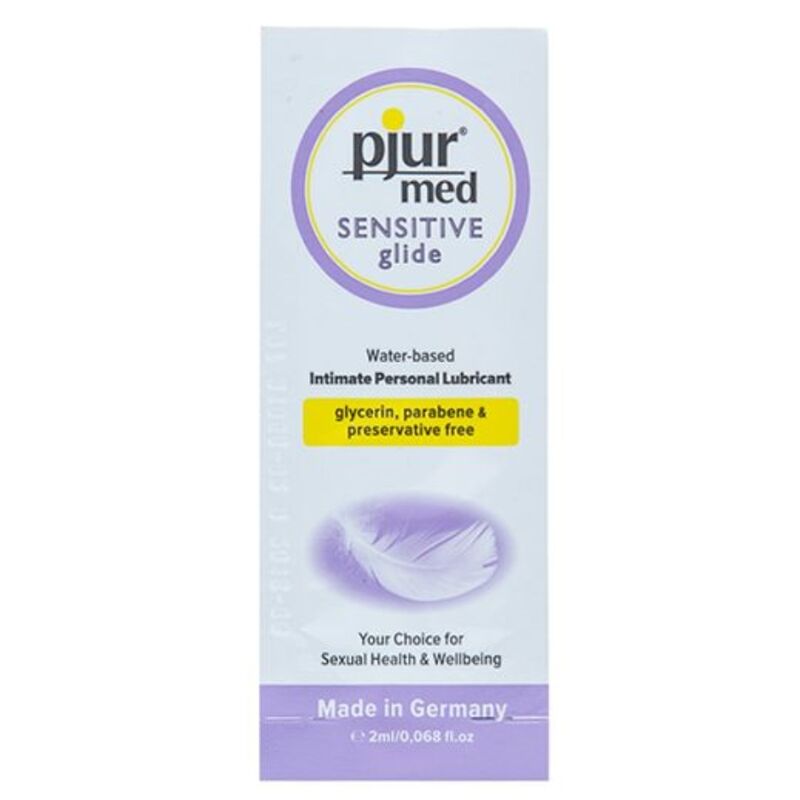 PJUR MED SENSITIVE GLIDE WATER BASED LUBRICANT 2 ML