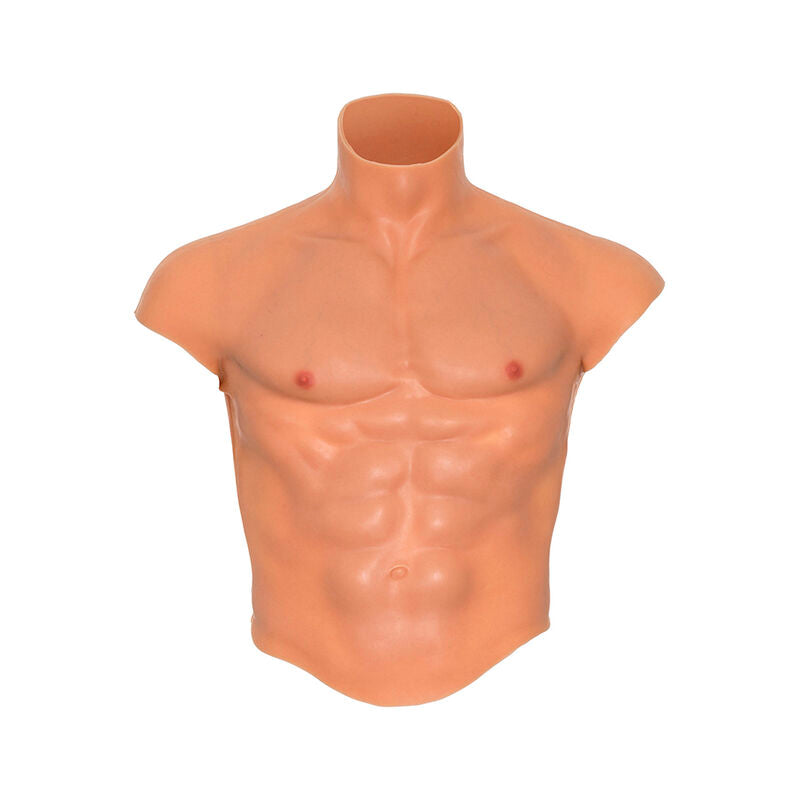 HIDDEN DESIRE ALTER EGO SILICONE MALE TORSO SHIRT WITH ABS FLESH