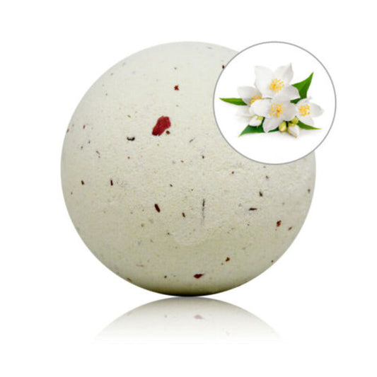 TALOKA JASMINE SCENTED BATH BOMB WITH ROSE PETALS