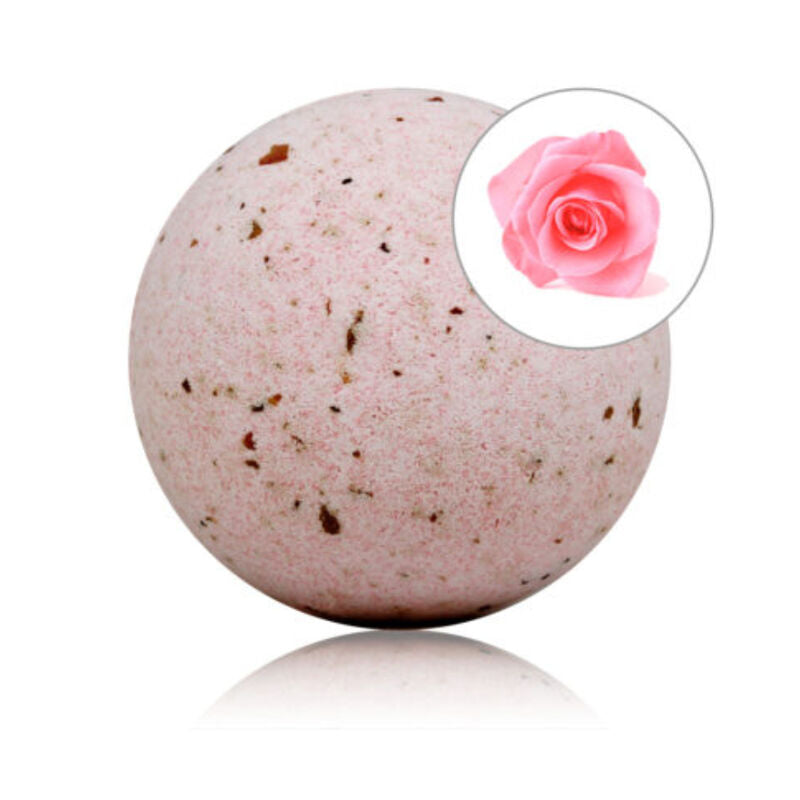 TALOKA ROSES SCENTED BATH BOMB WITH ROSE PETALS