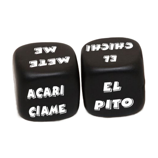 DIABLO PICANTE 2 DICE OF ACTION AND PART OF THE BODY