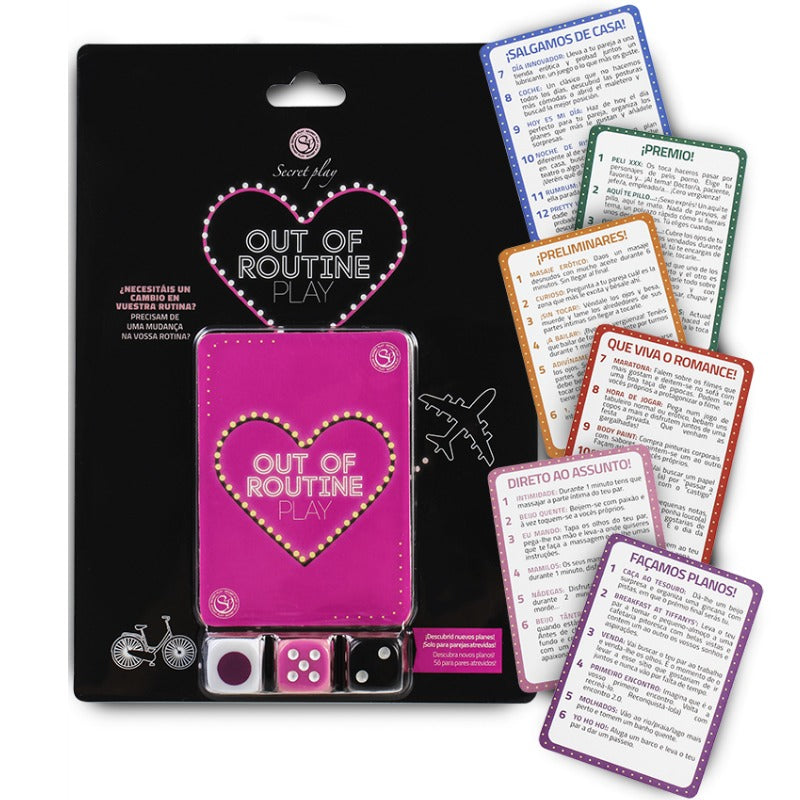 SECRETPLAY GAME CHANGE YOUR ROUTINE OUT OF ROUTINE VERSION ES EN