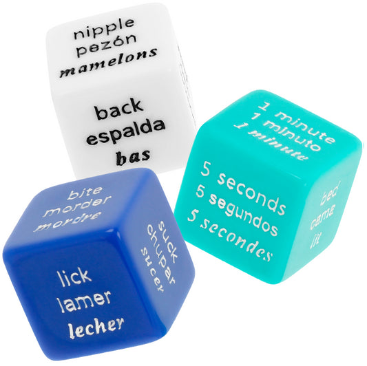 WATERFEEL EROTIC DICE GAME ES FR EN