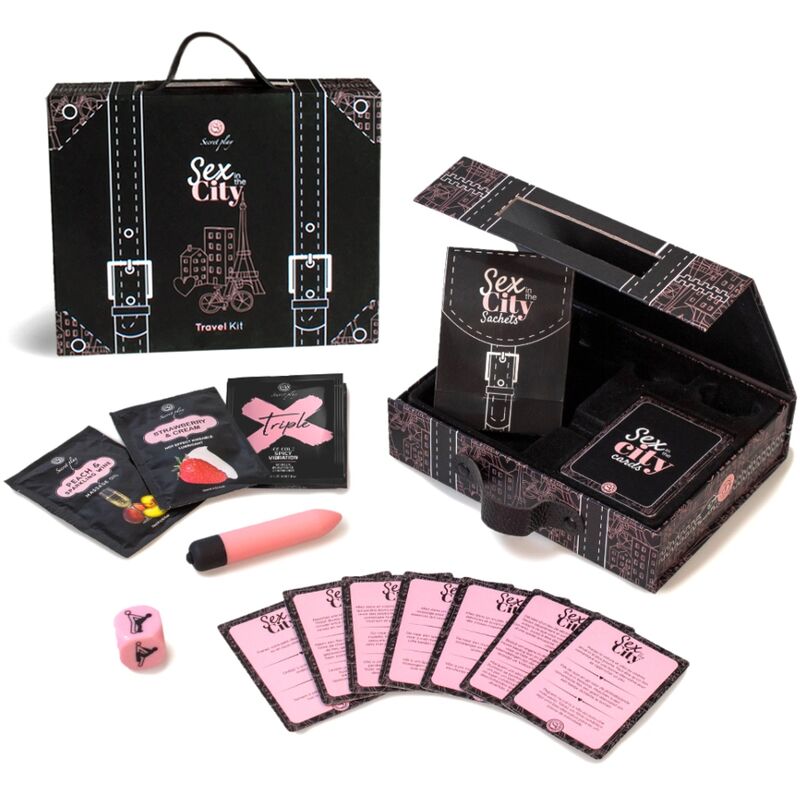 SECRETPLAY SEX IN THE CITY TRAVEL KIT ES EN DE FR NL PT