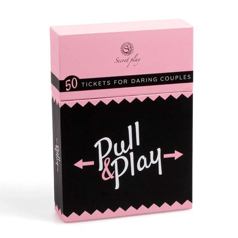 SECRETPLAY PULL PLAY CARD GAME ES EN DE FR NL PT IT