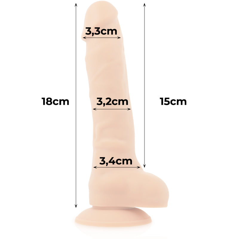 COCK MILLER HARNESS SILICONE DENSITY ARTICULABLE COCKSIL 18 CM