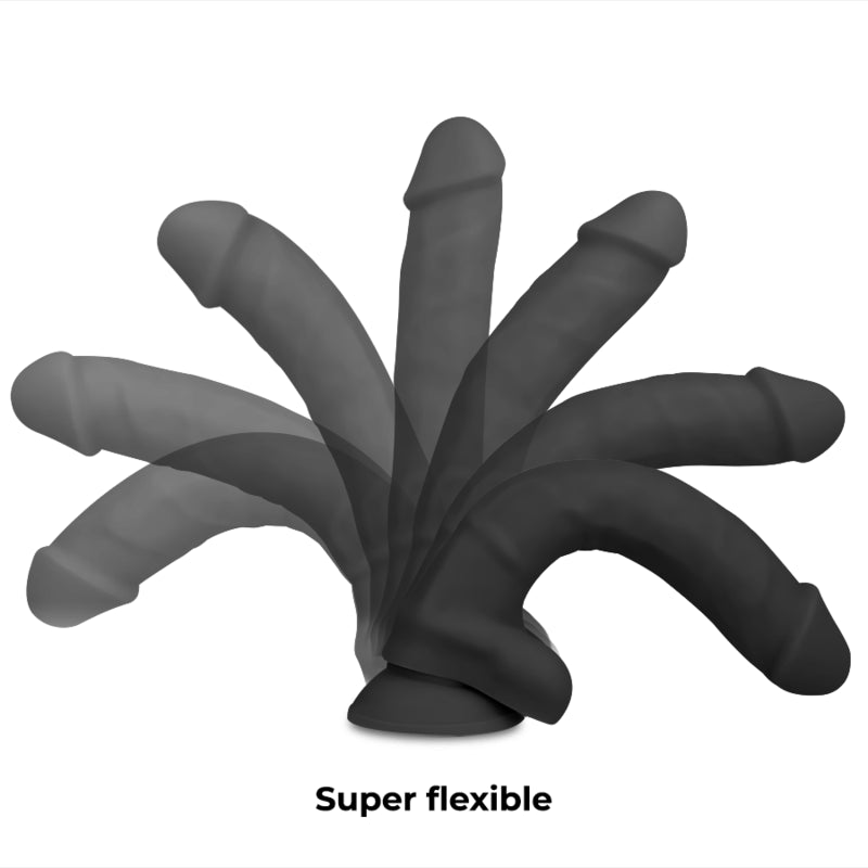 COCK MILLER HARNESS SILICONE DENSITY ARTICULABLE COCKSIL BLACK 195 CM