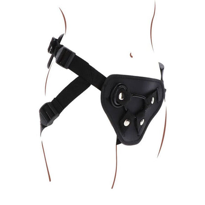 GET REAL STRAP ON DELUXE HARNESS BLACK