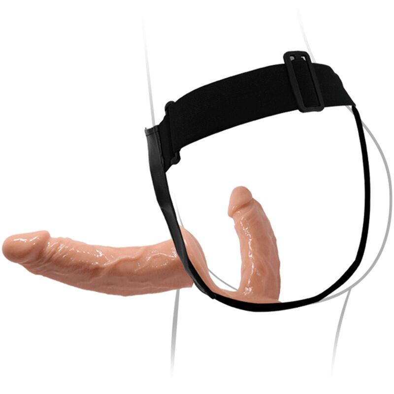 BAILE ULTRA PASSIONATE DOUBLE DILDOS WITH HARNESS