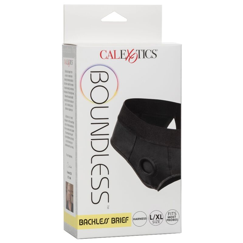 CALEXOTICS BOUNDLESS BACKLESS BRIEF L XL