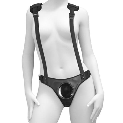 PIPEDREAMS BODY DOCK STRAP ON SUSPENDERS