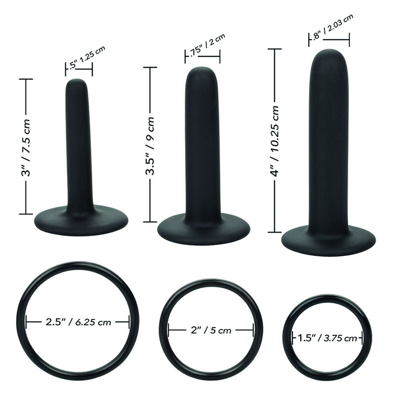 CALEXOTICS BOUNDLESS SILICONE PEGGING KIT