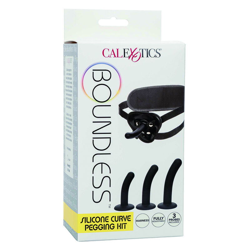 CALEXOTICS BOUNDLESS SILICONE CURVE PEGGING KIT