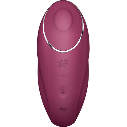 SATISFYER TAP CLIMAX 1 LAY ON VIBRATOR RED