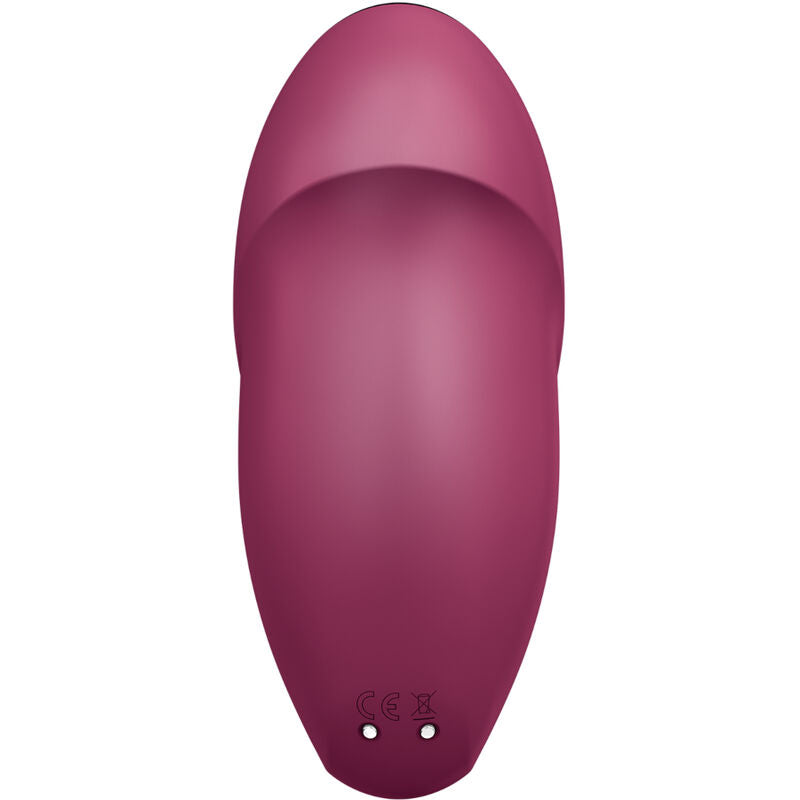 SATISFYER TAP CLIMAX 1 LAY ON VIBRATOR RED