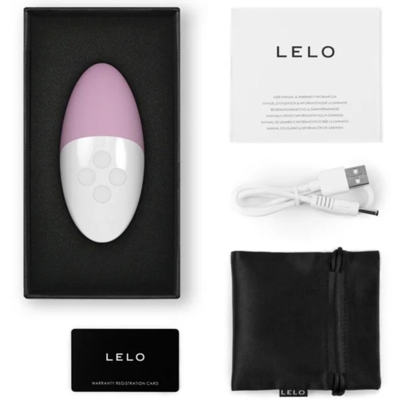 LELO SIRI 3 CLITORIS MASSAGER SOFT PINK